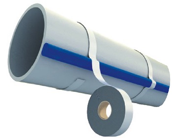 Вариант монтажа кабеля на металличекой трубе